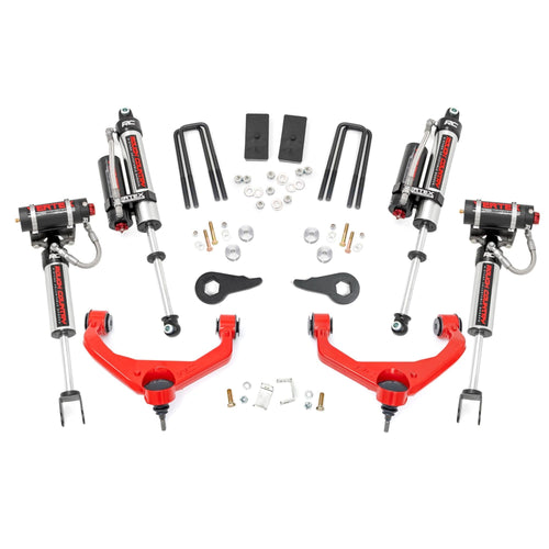 Vertex Rough Country 3.5" Lift Kit for 2011-2019 Chevy/GMC 2500/3500-95950RED