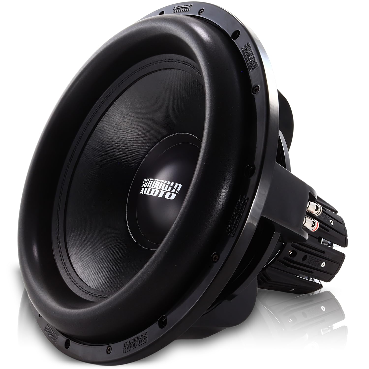 18" Sundown Audio NSv6 Subwoofer – Dual 2 Ohm, 3500W RMS/7000W Peak, 8-Layer Voice Coil, 35mm Xmax, Mega Roll v.2, Neodymium Motor, Advanced Cooling SPL Sub