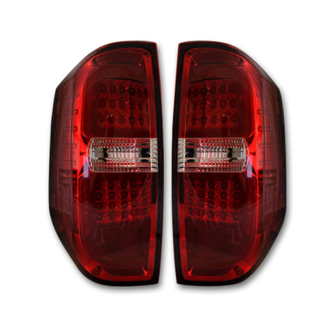 264288RD Recon compatible with the Tundra 2014-2016 Red-Red Tail Lights LED