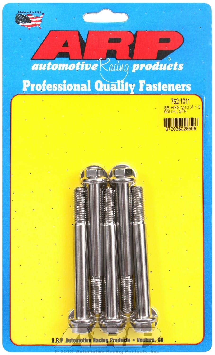 Hex Bolt ARP (762-1011), Stainless Steel