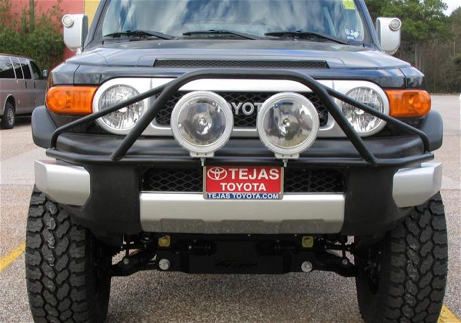 N-Fab Light Mount PreRunner With Tabs | Textured Black | T062LH | Fits 2006-2018 Toyota FJ Cruiser