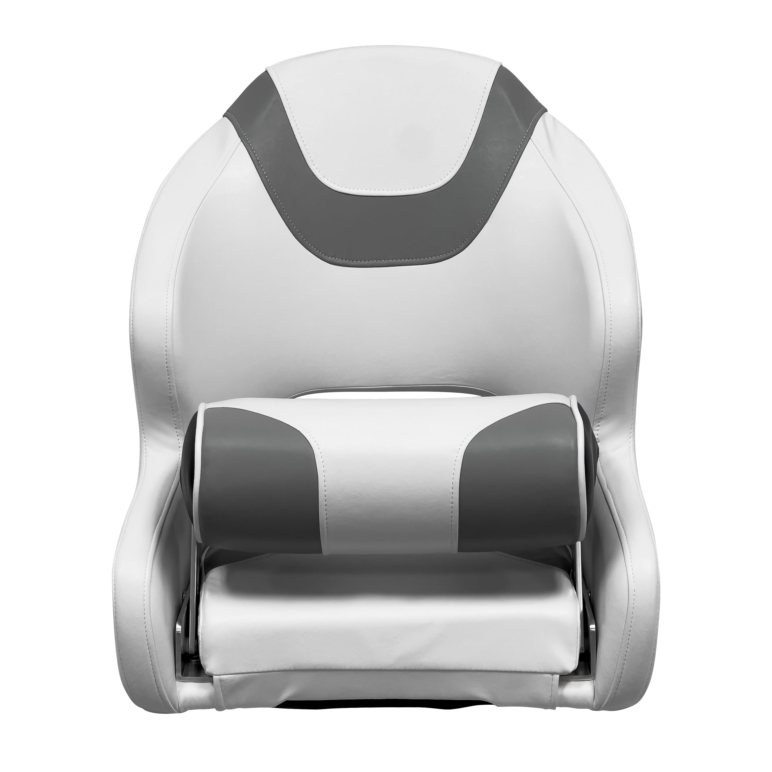 Baja Series Wise 3315-1782 Bucket Seat with Bolster, Brite White/Grey/Black