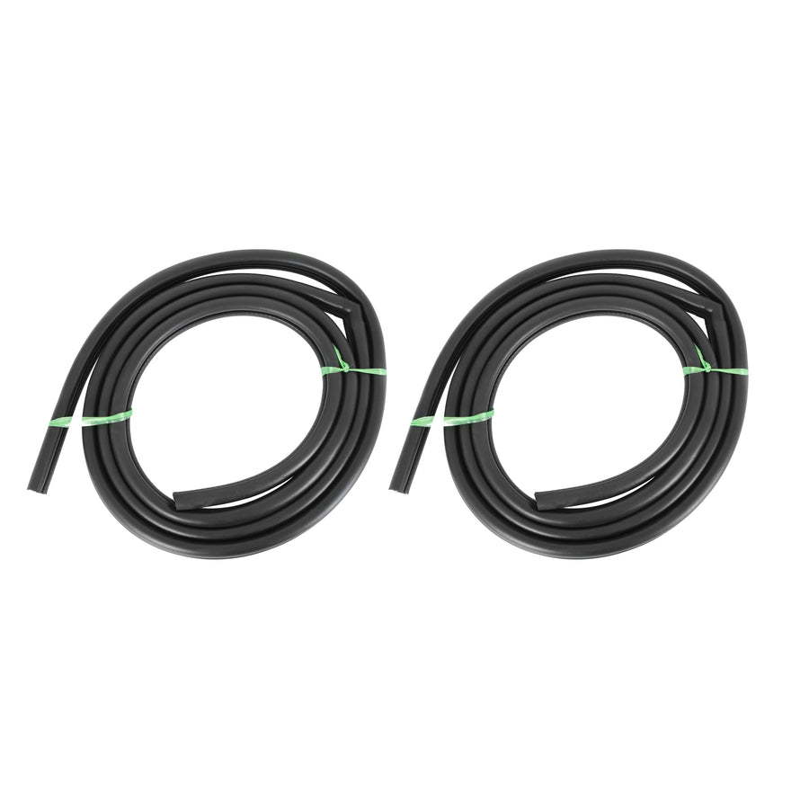 Door Weatherstrip Set Brothers Trucks B4000-67 - Push-On - Pair