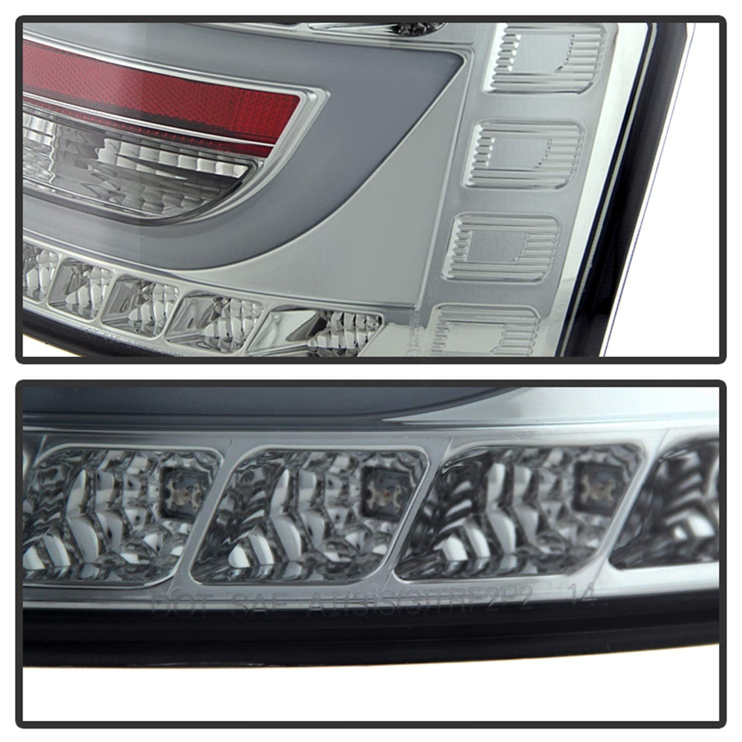 Audi A6 LED Tail Light Spyder Auto ALT-YD-AA605V2-LBLED-SM