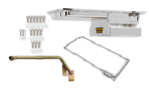 Rear Sump Weiand Oil Pan Kit Gm Ls1/2/6 & Lq9