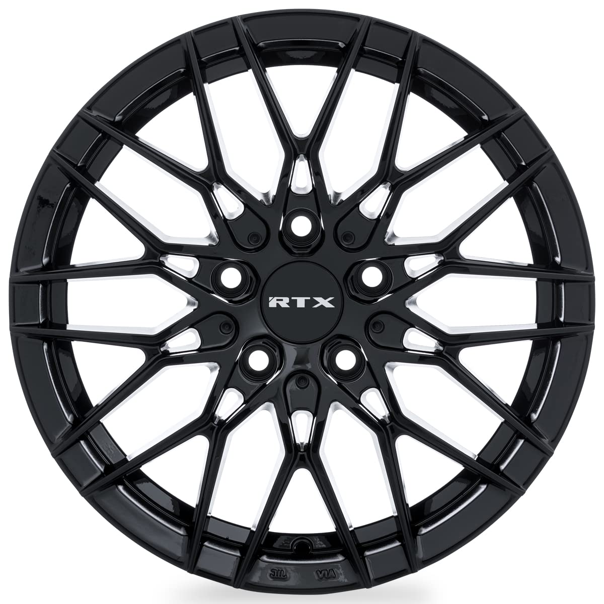 RTX® • 083053 • Gloss Black • V20 • 20x8.5 5x114.3 ET38 CB73.1