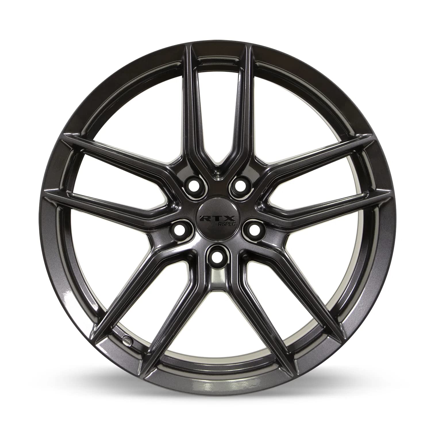 FF05 RTX Custom Wheel - 18x8, 42 Offset, 5x114.3 Bolt Pattern, 73.1mm Hub - Gunmetal Rim