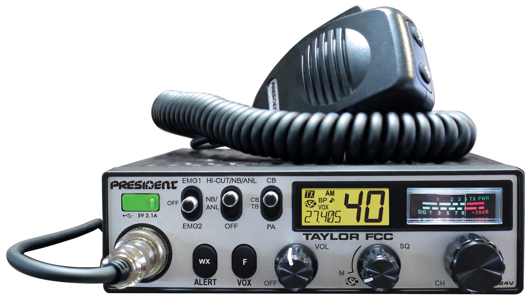 Taylor President FCC 12/24V CB Radio