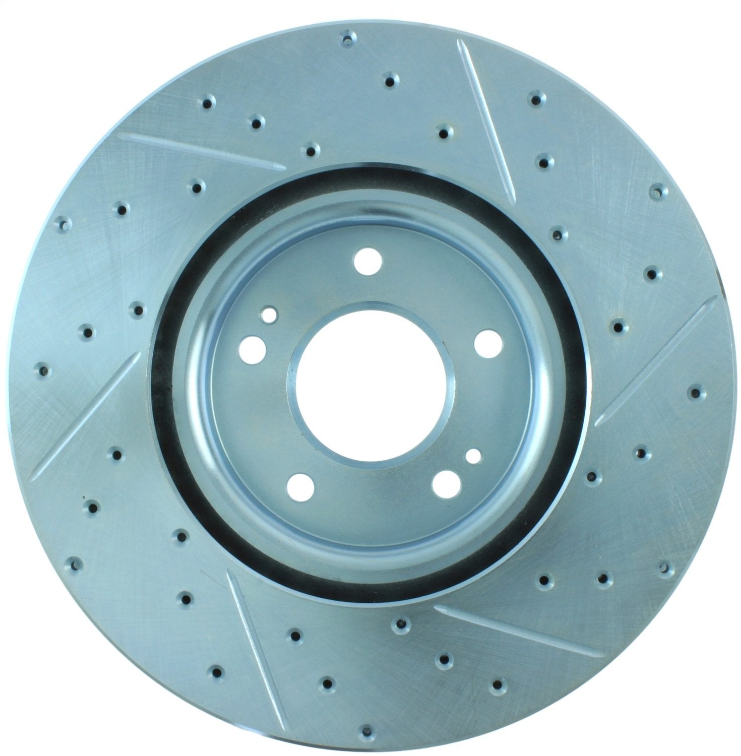 StopTech 227.46064R Brake Rotor Select Sport Drilled and Slotted; Front Right