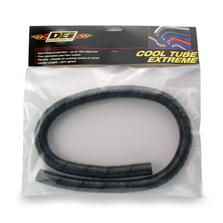 Cool-Tube Extreme Black 0.75" x 3' Heat Reflective Sleeve Design Engineering 010428
