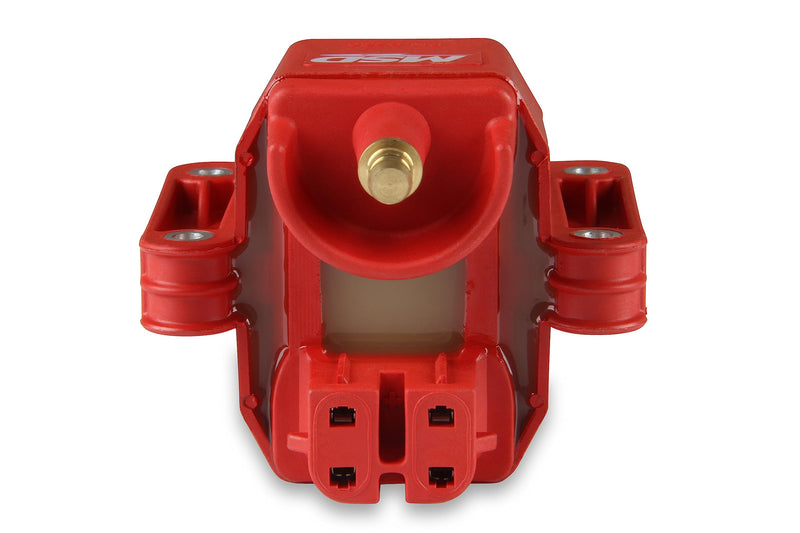 Ignition Coil MSD 8226 Dual Connector, Red, HEI Style