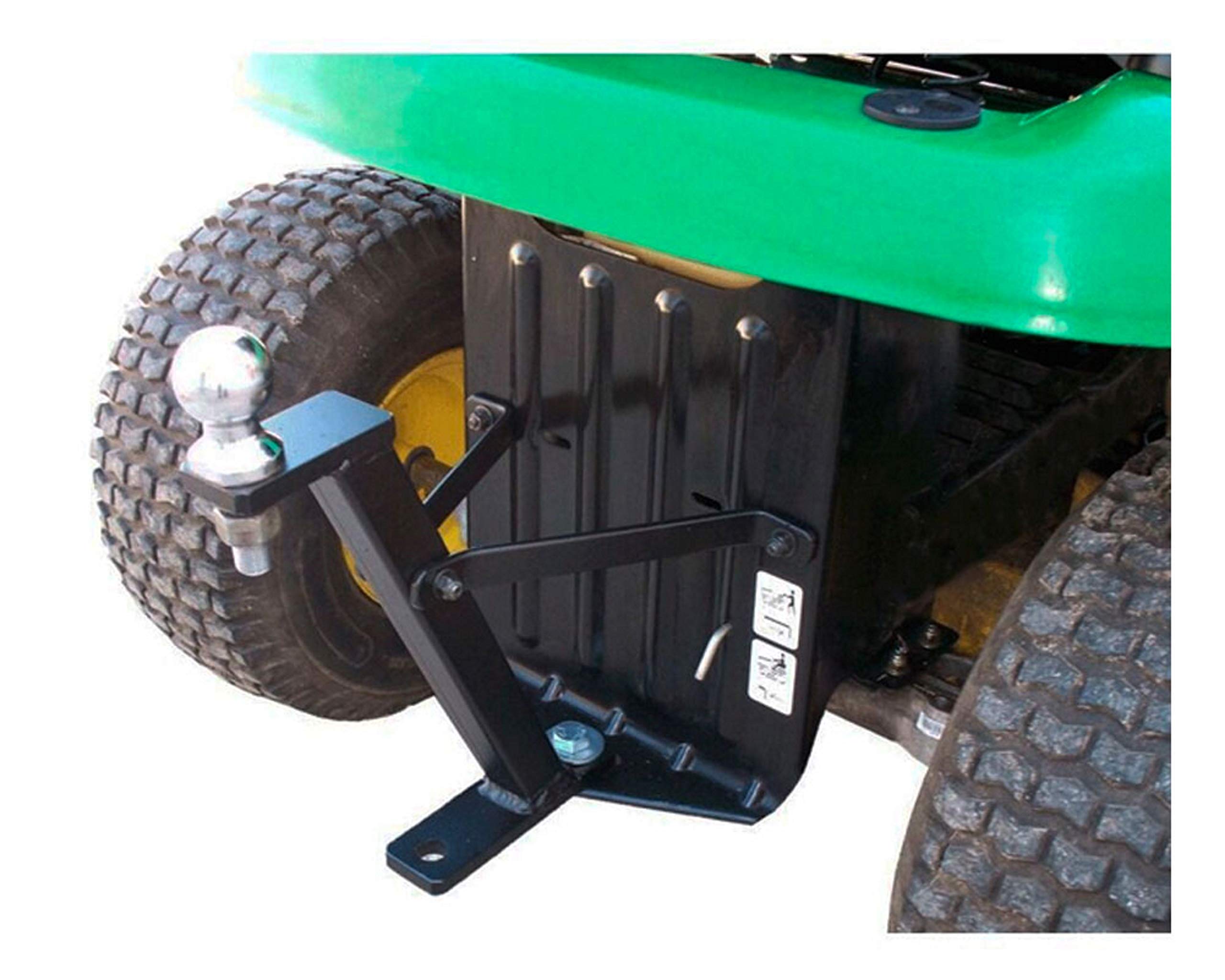 Lawn-Pro Hi-Hitch Great Day - Lawnmower Towing Hitch - Aluminum Construction - Black Powder-Coated Finish, LNPHH650