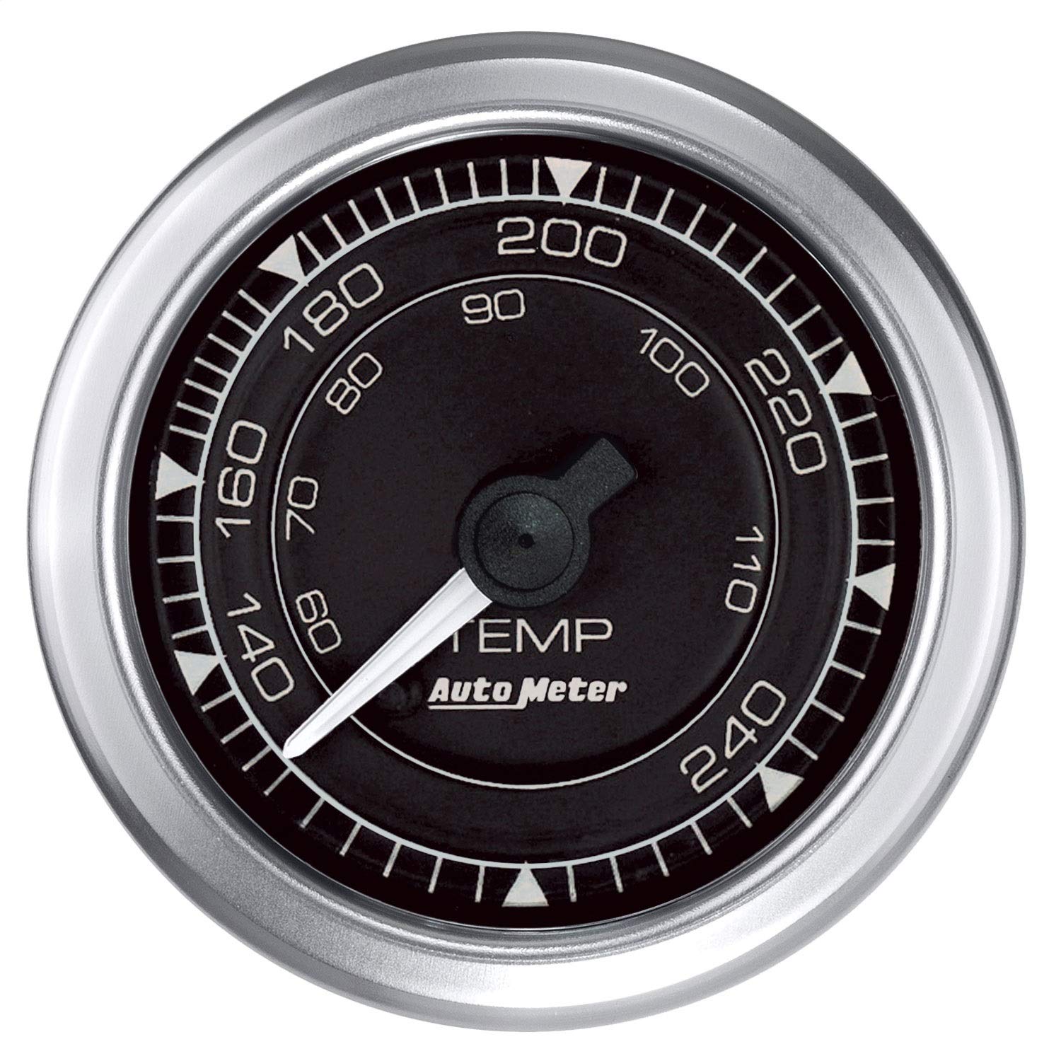 Gauge AutoMeter 8132, Temp, 2 1/16", 240ºf, Mech, Chrono