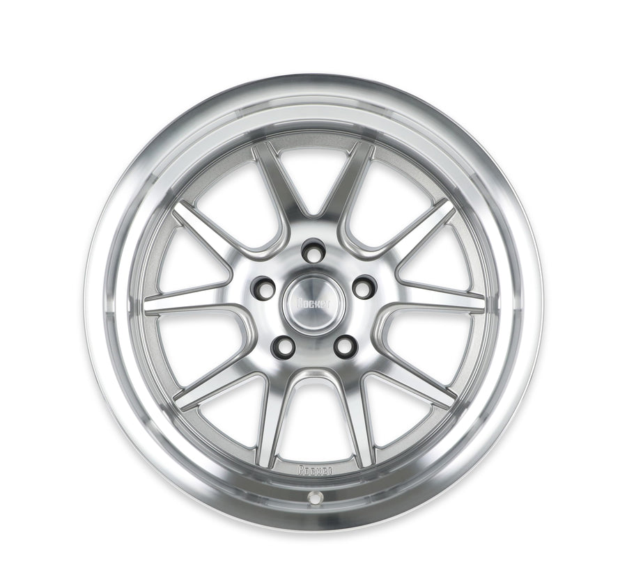 TTR19-896150 Rocket Racing Wheels 18x9 Attack Machined 5x4.75 5.0 bs