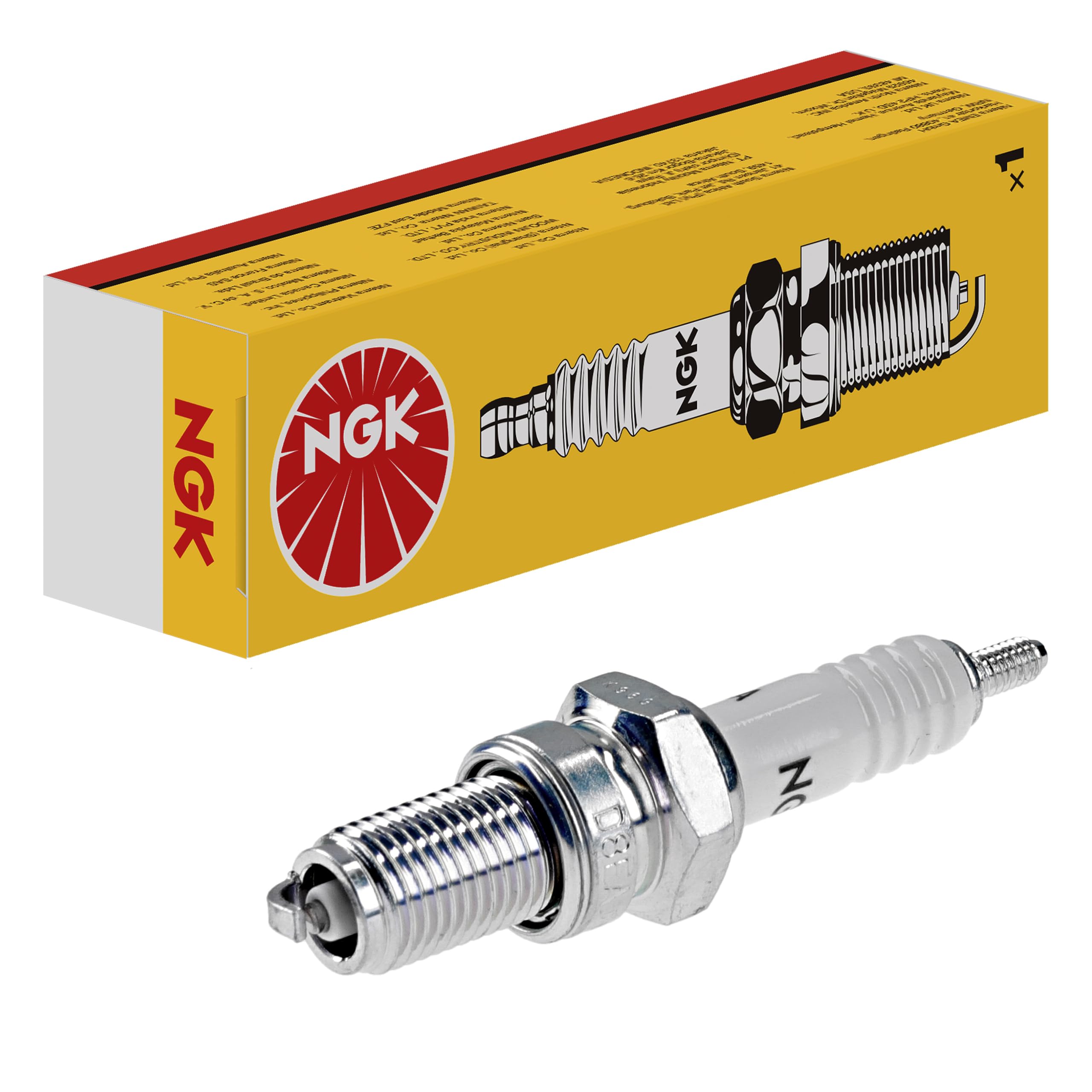 NGK D7EA Spark Plug, ea, 1