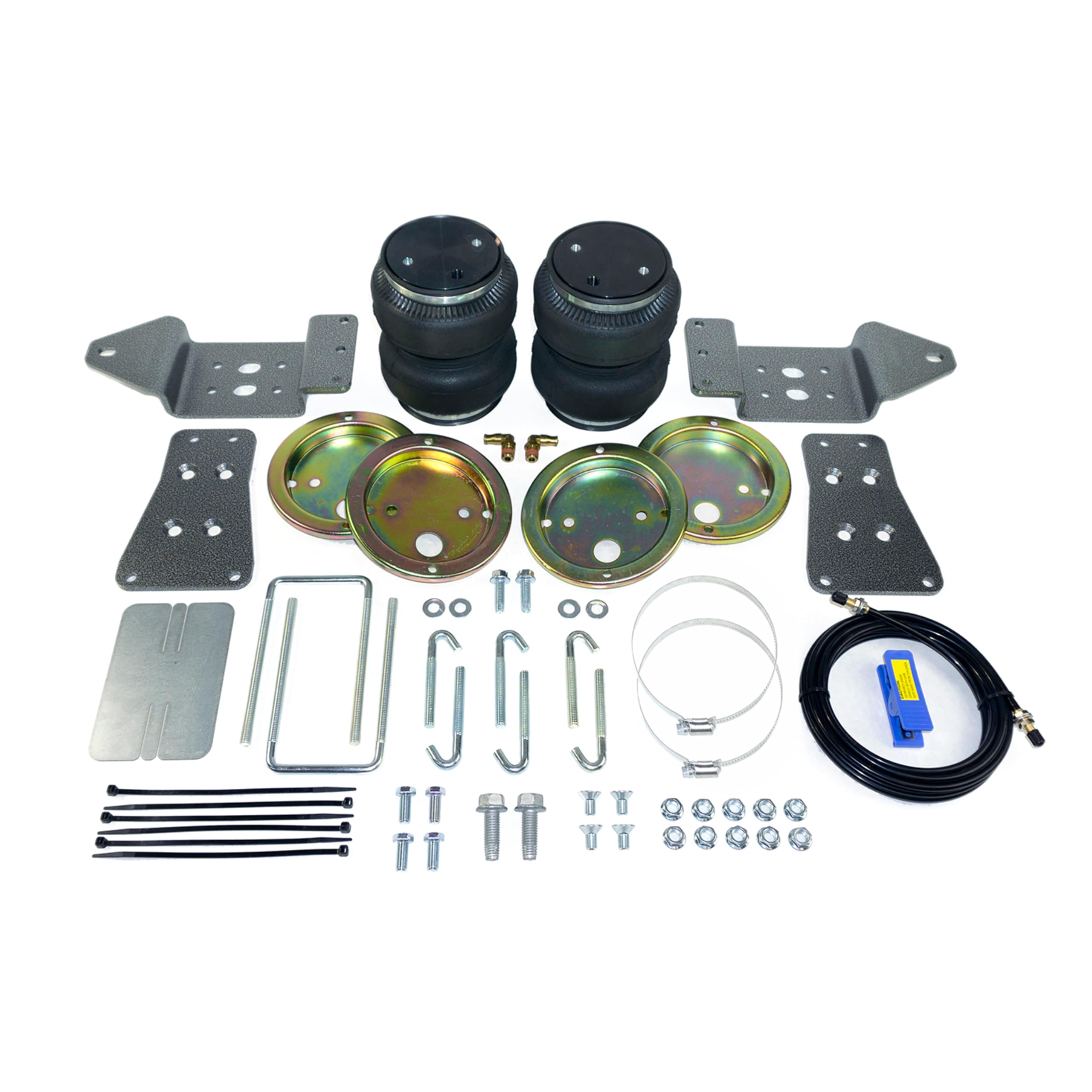 Pacbrake ALPHA HD HP10340 Rear Air Suspension Kit fits 2019-2025 Silverado/Sierra 1500 w/o Adaptive Ride Control & MagneRide | Easy Installation | Corrosion Resistant Roll Plates