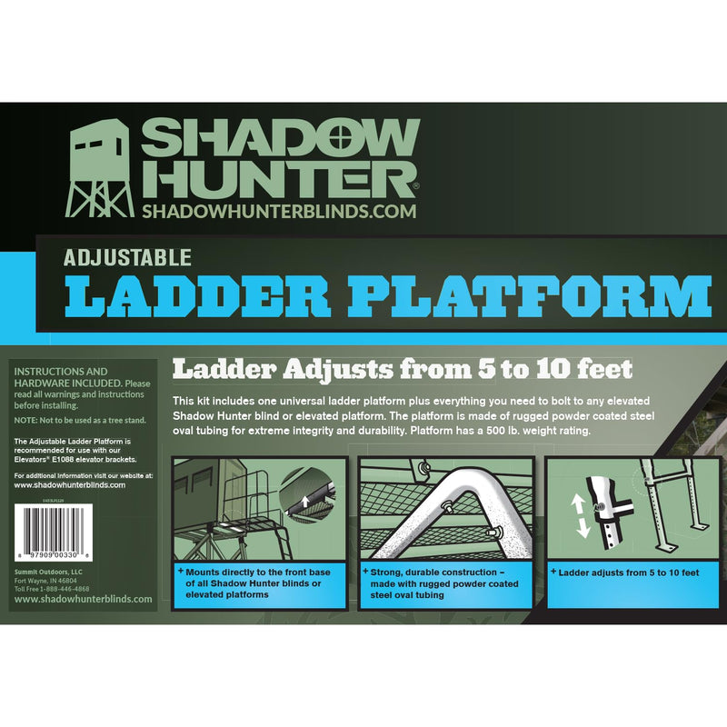 Adjustable Shadow Hunter SH33LP Ladder and Platform Kit