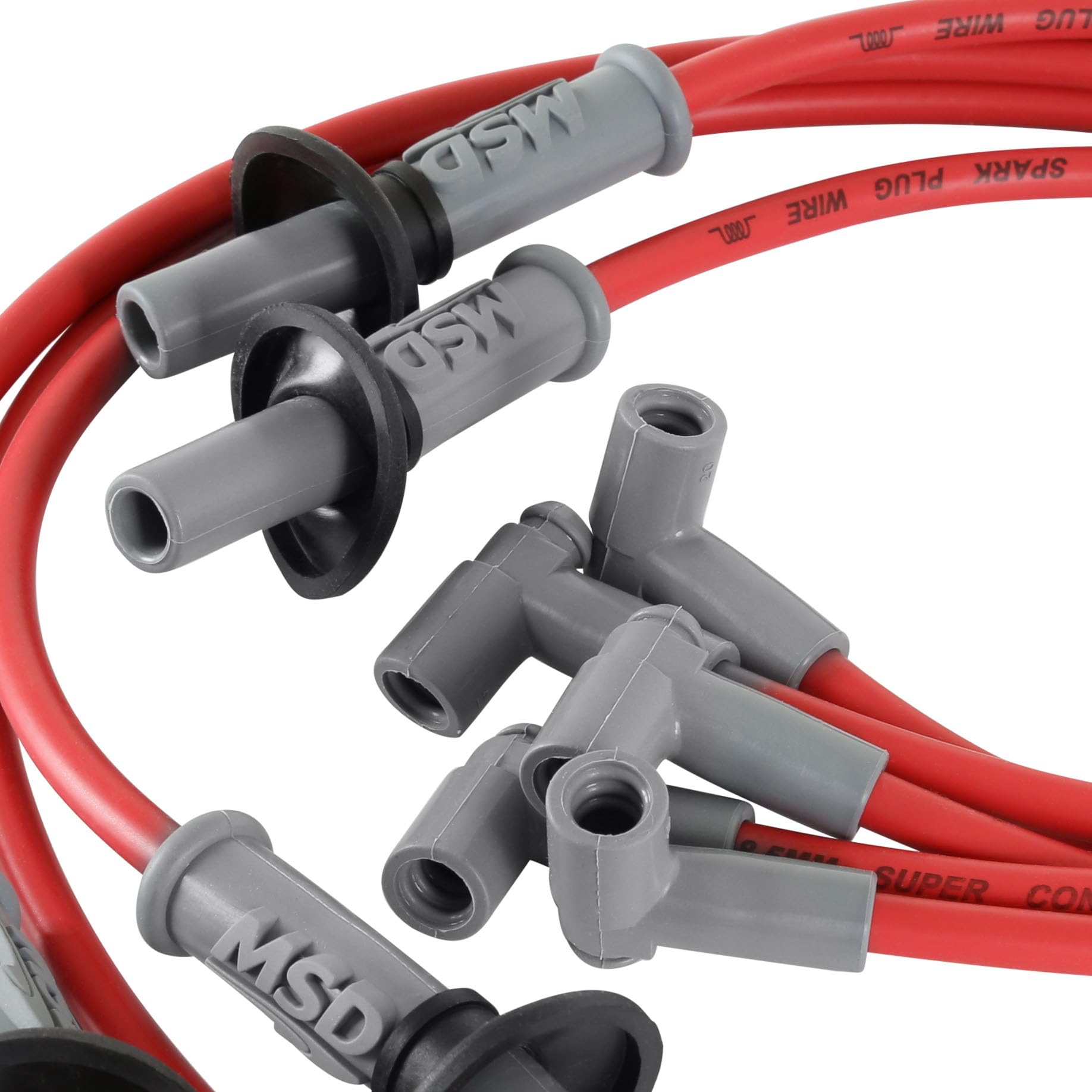 Super Conductor MSD 31939 Spark Plug Wire Set, for use with PN 8485
