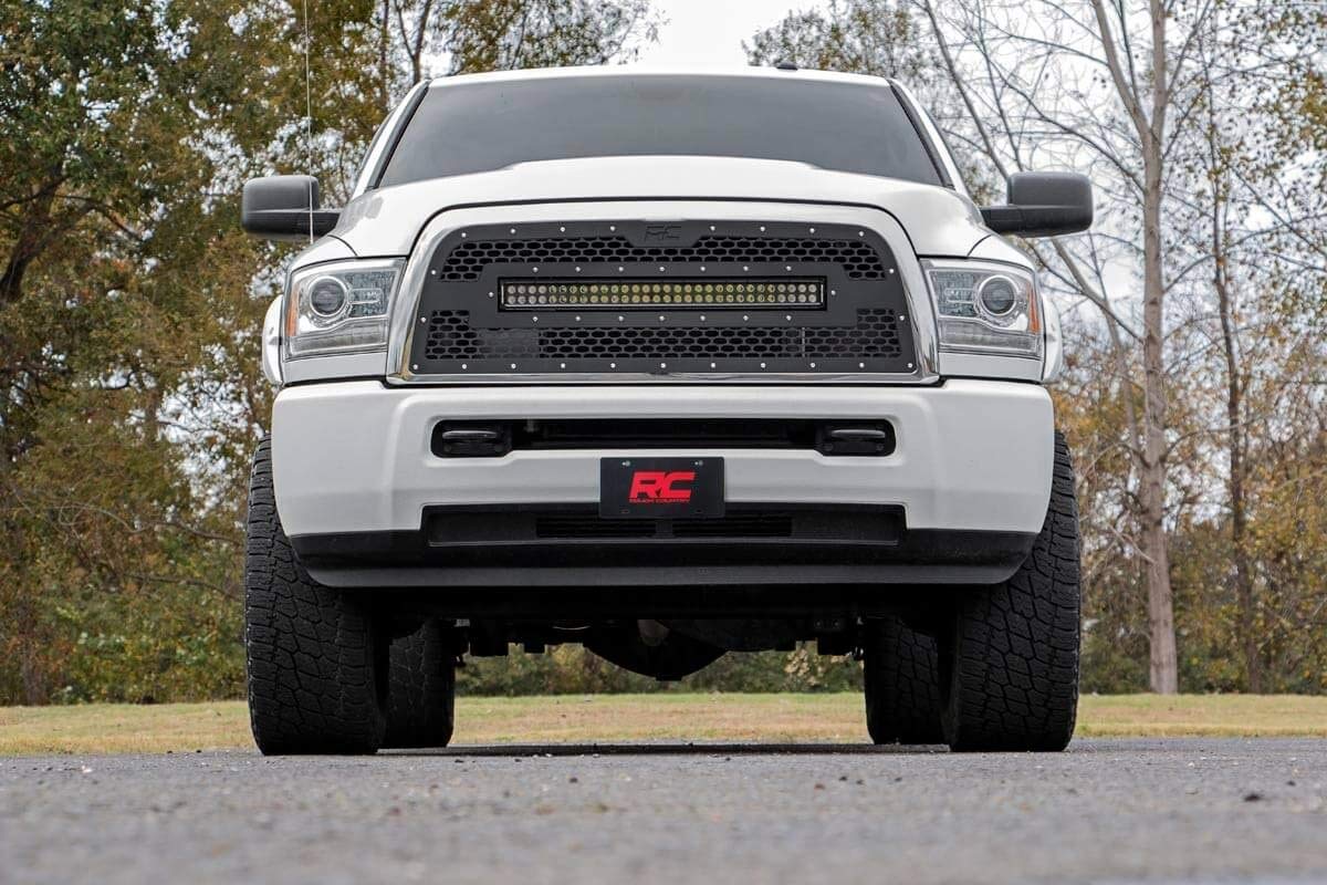 Rough Country LED Mesh Grille Insert for 2013-2018 Ram 2500/3500 2WD/4WD - 70152