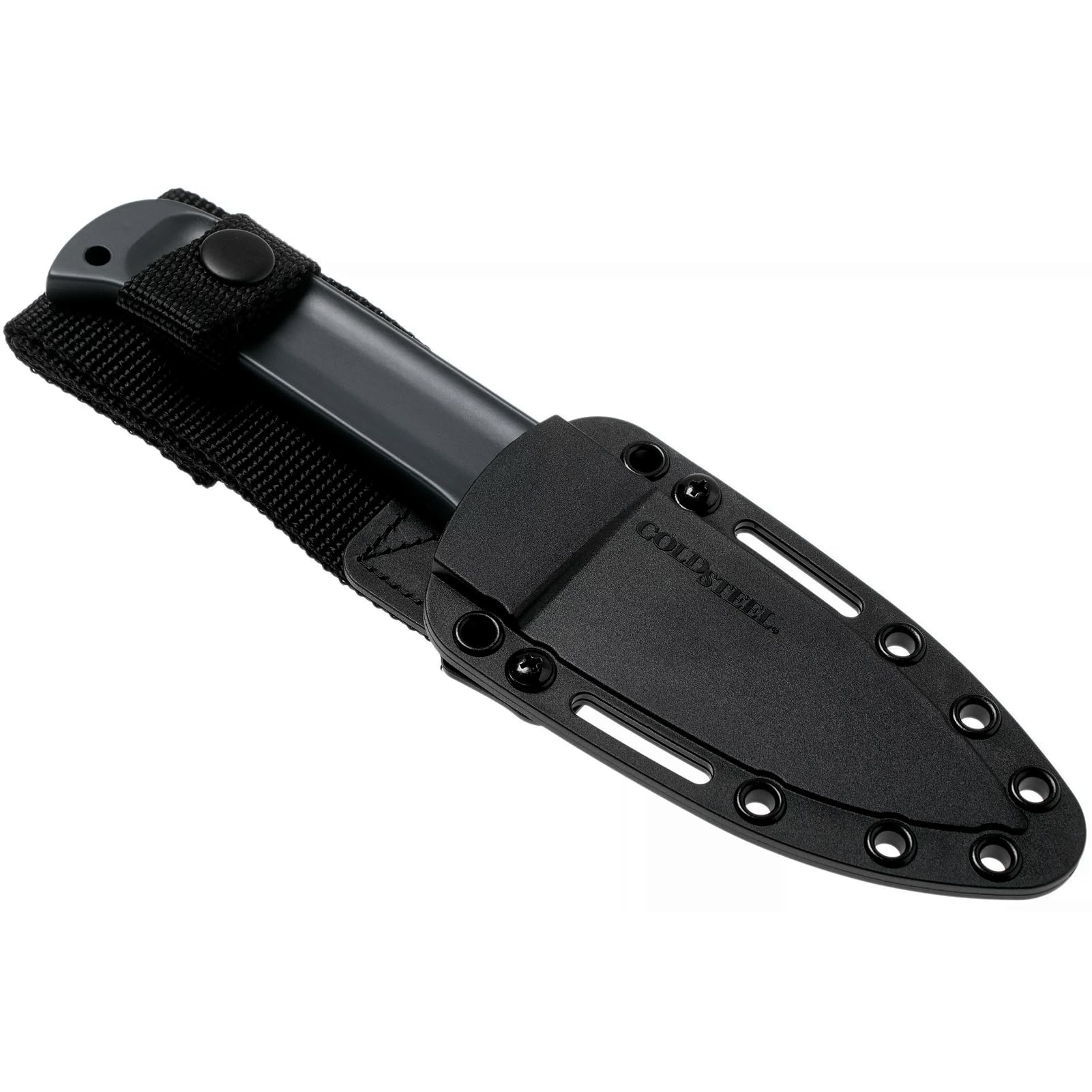 Cold Steel 4" Drop Forged Hunter High-Carbon Steel Drop Point Fixed Blade Multi-Purpose Outdoor Game Hunting Utility Knife, 4-5/8" Handle, Weather-Resistant Secure-Ex Sheath