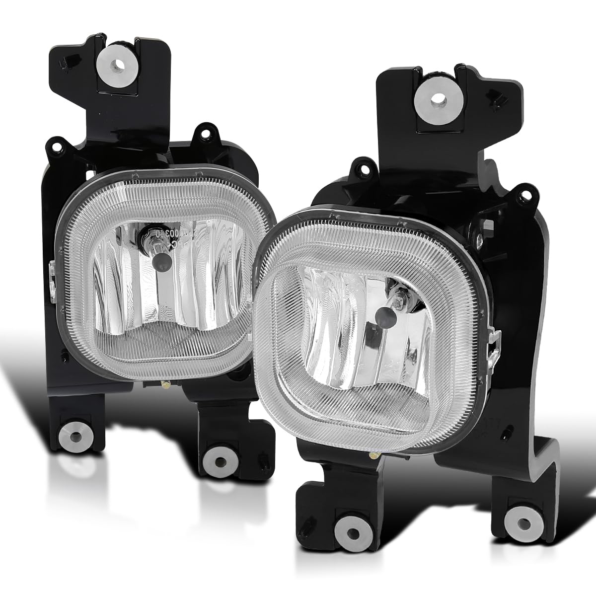 Fog Lights Spec-D Tuning Driving Lamps+Switch Compatible with Ford F250 F350 F450 Super Duty 2008-2010 L+R Pair Assembly