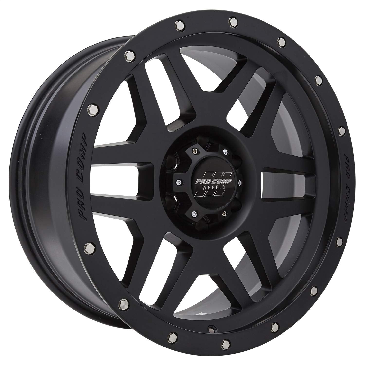 PXA41 Pro Comp Alloys 18X9 6X5.5 S-BLK 0MM - PXA5041-898350