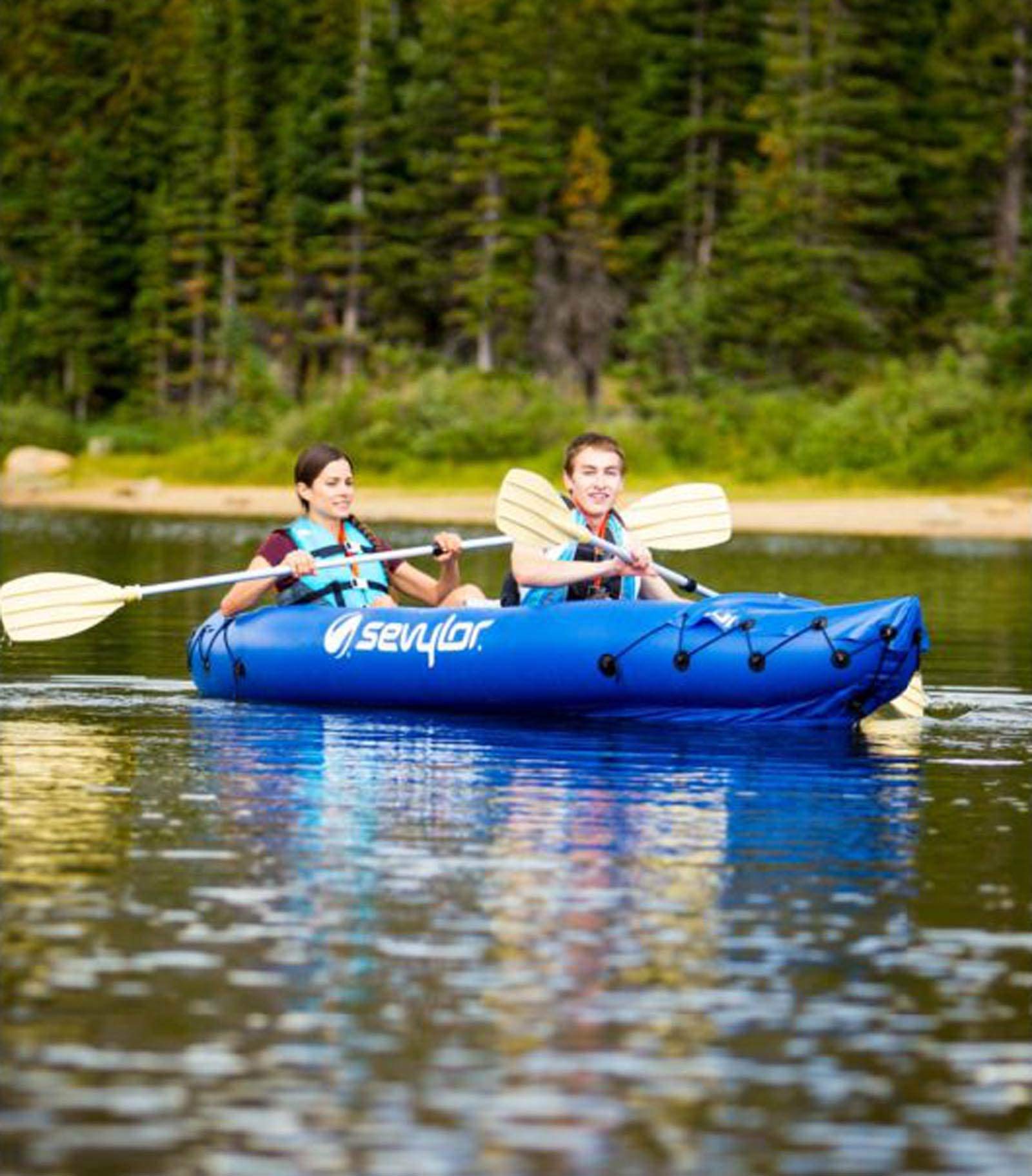 Fiji Sevylor 2-Person Kayak , Blue, 10' 4" x 2' 9"