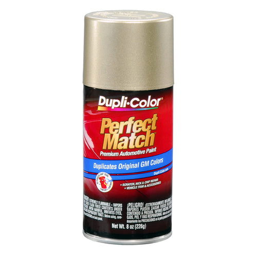 Perfect Match Dupli-Color Automotive Spray Paint – General Motors Gold Metallic, 33 WA5333 – 8 oz. Aerosol Can