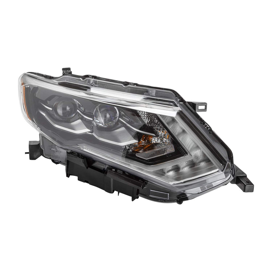 Right TYC Headlight Assembly Compatible with 2017-2018 Nissan Rogue