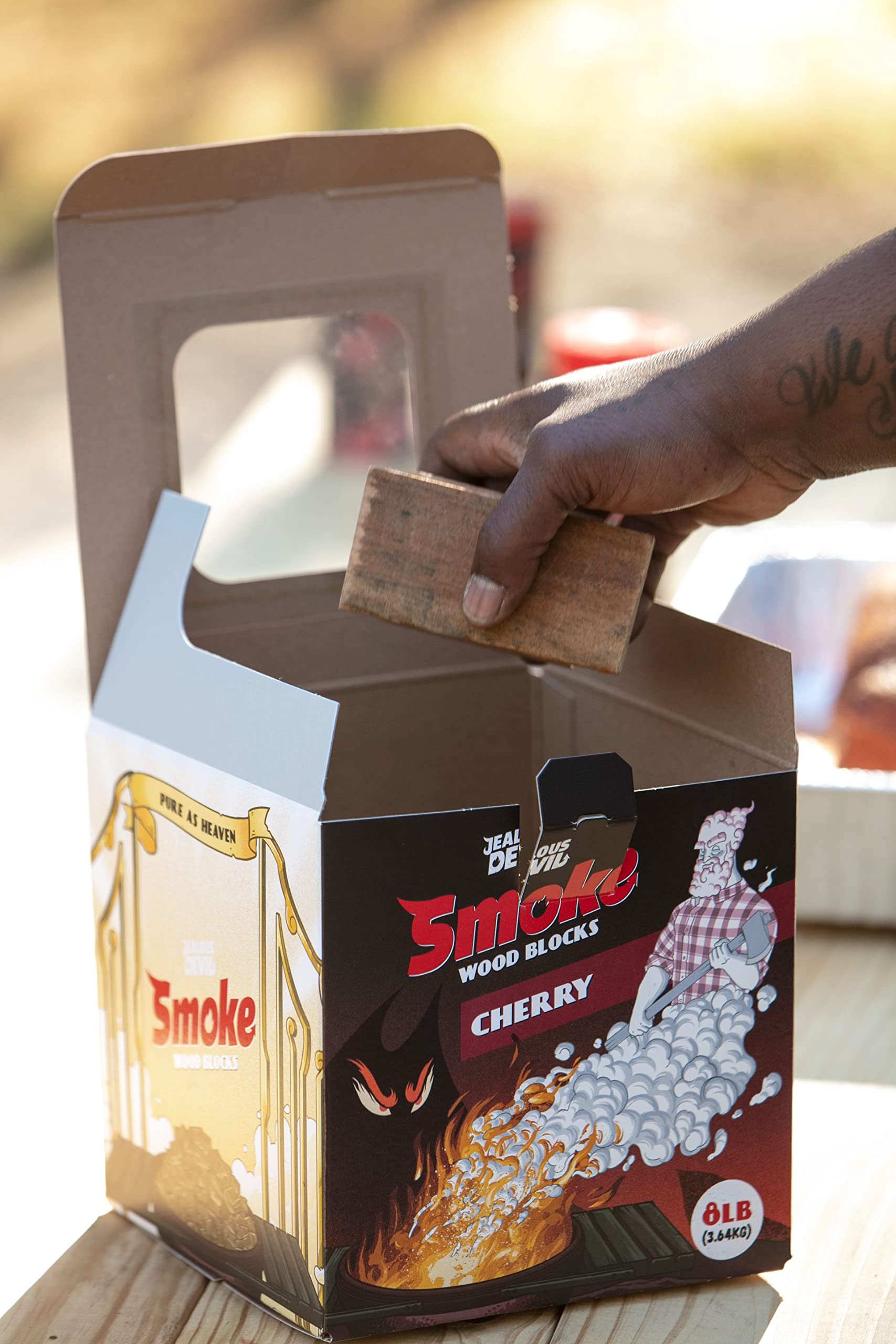 Smoke Wood Blocks Jealous Devil (Cherry)