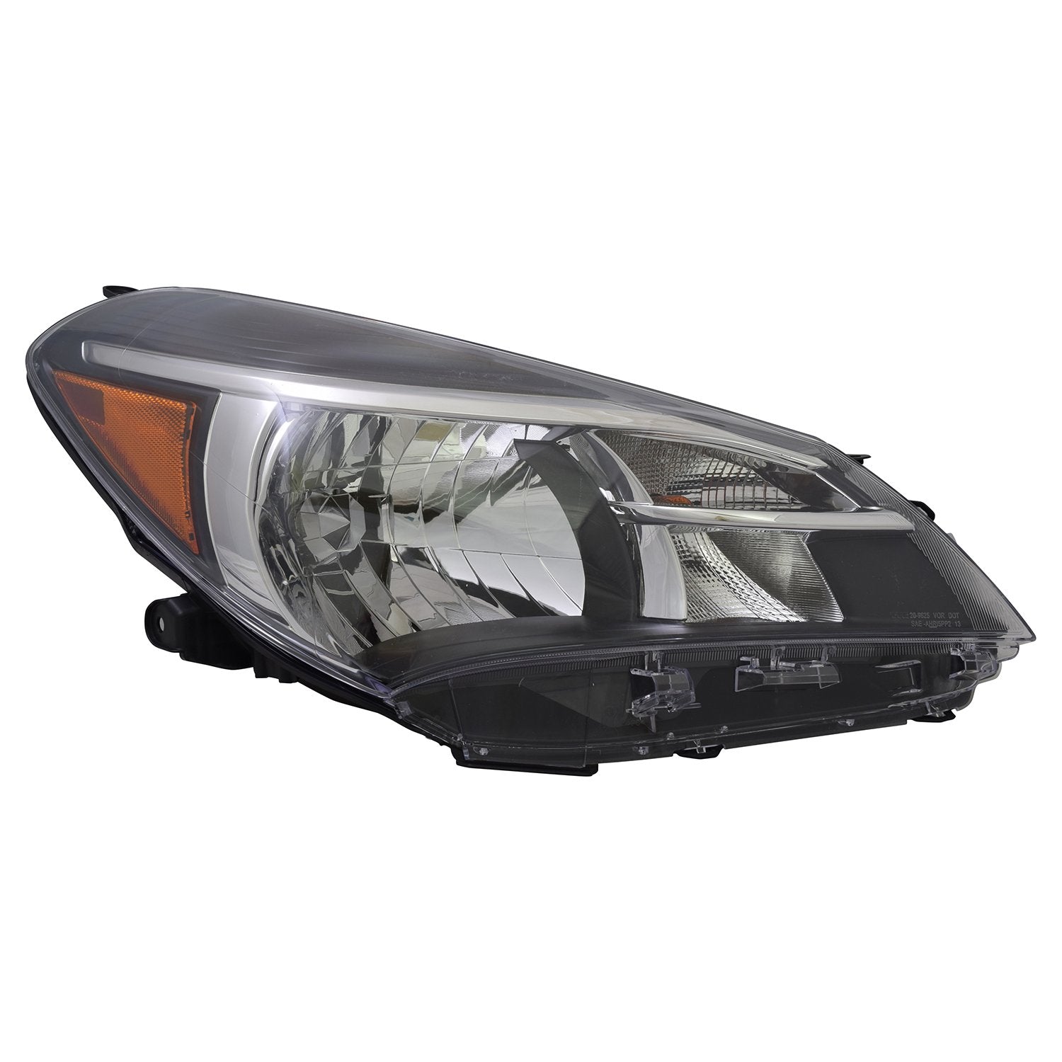 Right TYC Headlight Assembly Compatible with 2015-2017 Toyota Yaris