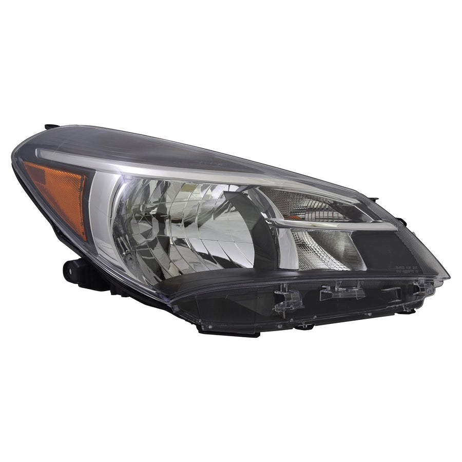 Right TYC Headlight Assembly Compatible with 2015-2017 Toyota Yaris