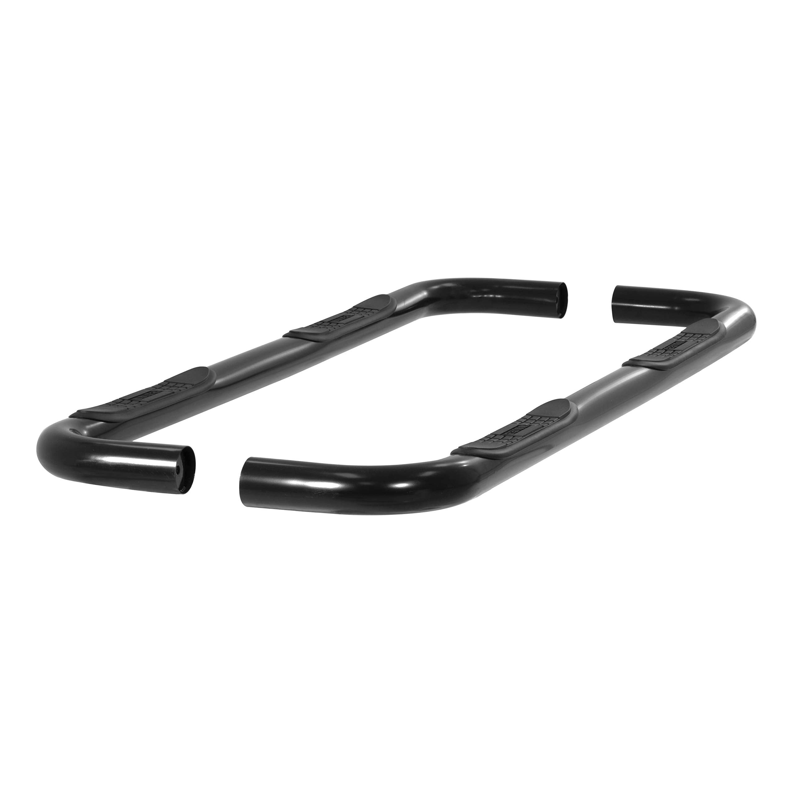 3-Inch Round Black Steel ARIES Nerf Bars, No-Drill, Fits Select Dodge Ram 1500, 2500, 3500