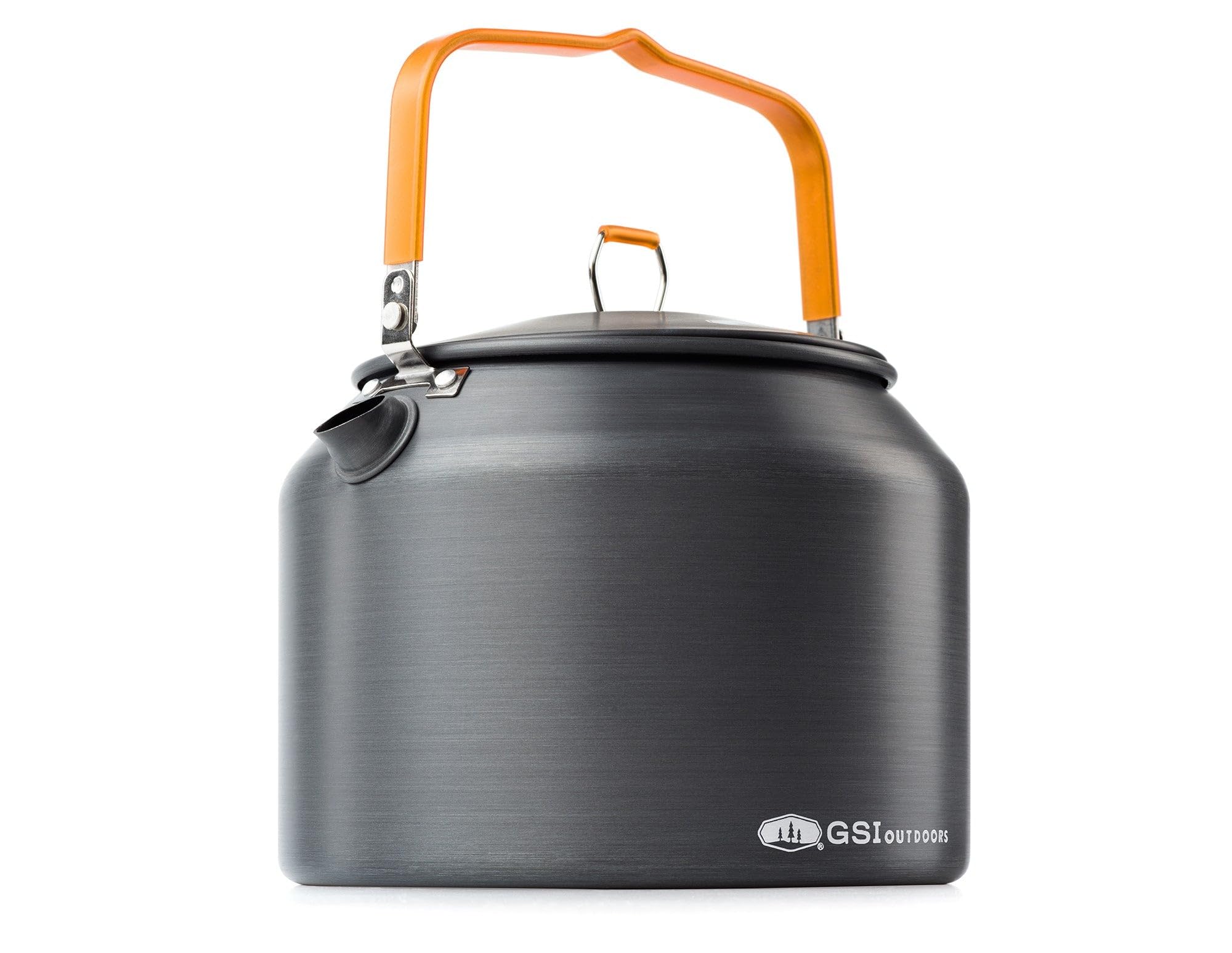 GSI Outdoors Tea Kettle Halulite, Ultralight Aluminum Camping Kettle, Durable, Fast-Boil for Backpacking, Hiking & Outdoor Cooking - 1.8 Liters