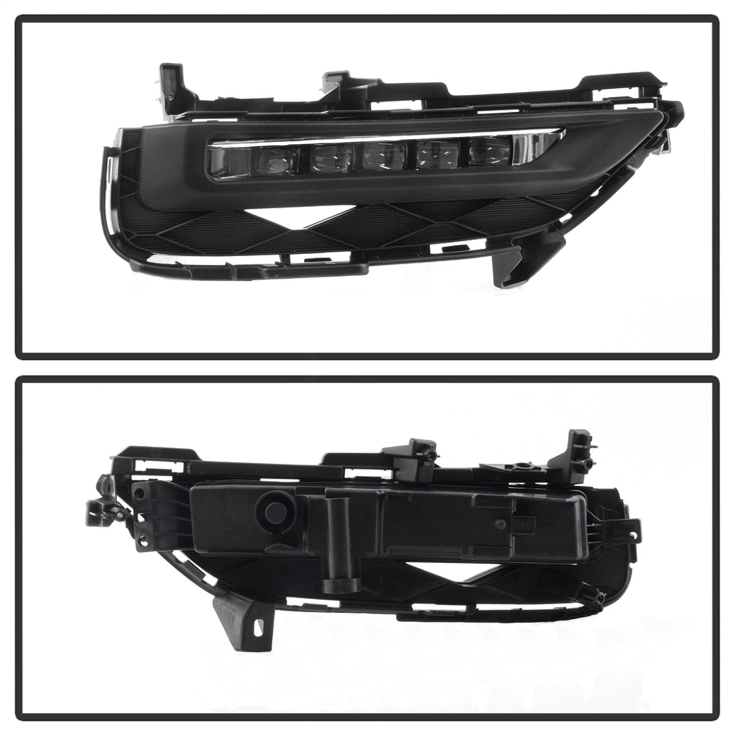 Honda Accord Coupe 2016-2017 Spyder 5083043 LED Fog Lights W/Switch- Clear