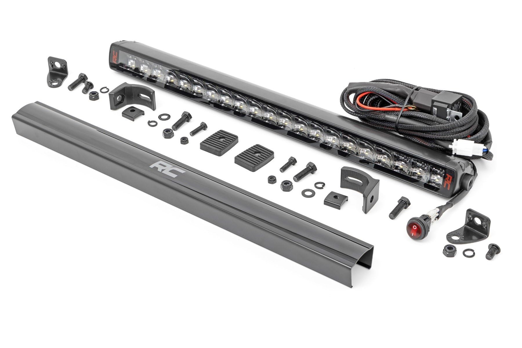 20" Rough Country Spectrum Series LED Light Bar - 105W, 9450 Lumens, 5W Osram LEDs, Combo Spot & Flood Beam, Built for Rugged Off-Road Use