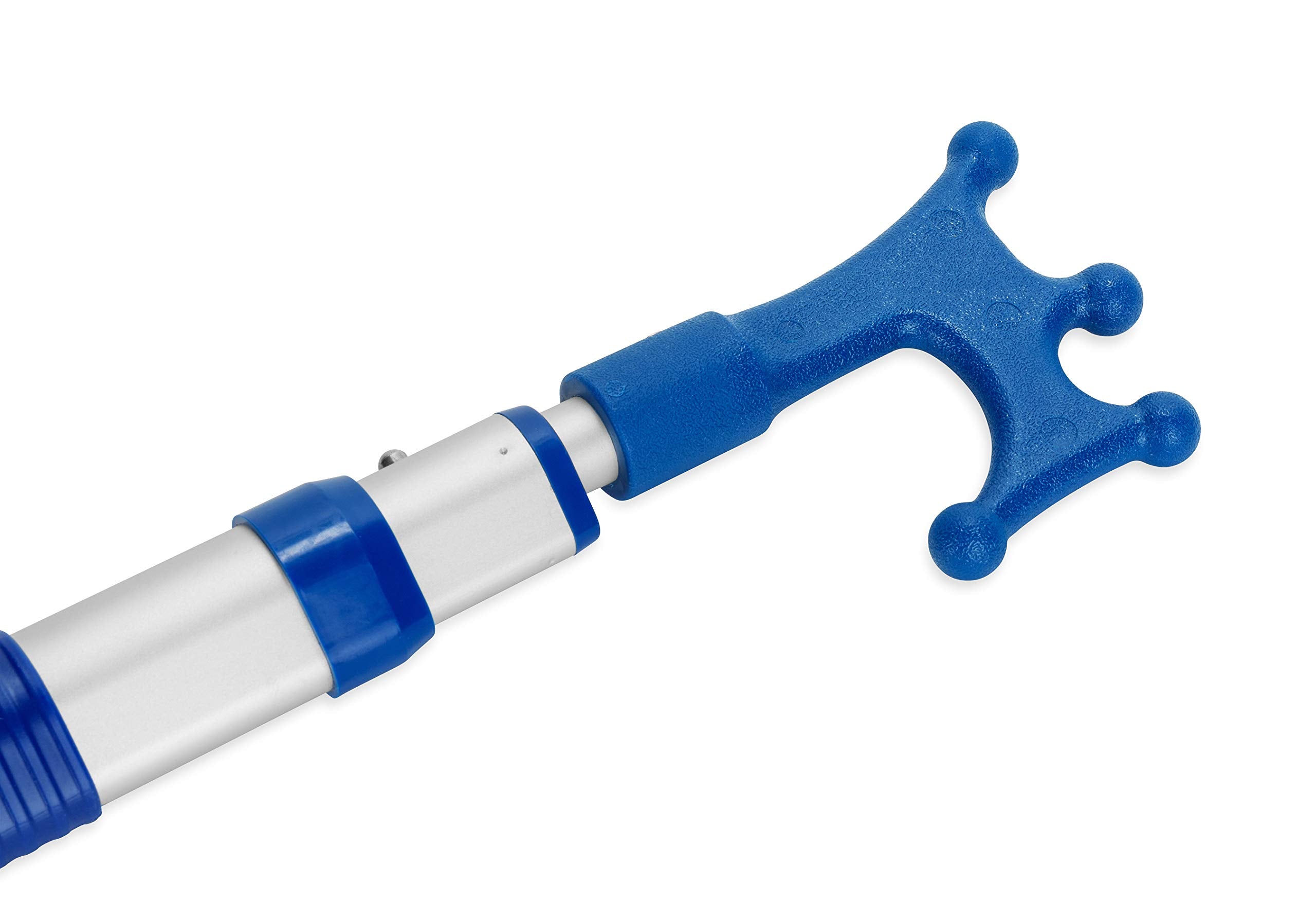 Camco Boat Hook with Telescoping Handle, 2-4ft, Handle Can Be Used with Multiple Accessories,Handle w/Hook - 41910