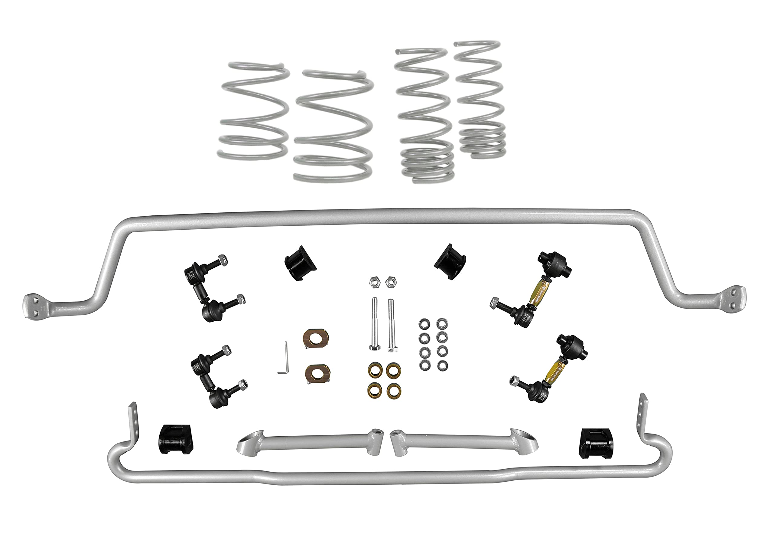 Whiteline Front and Rear GS1-SUB004 Coil Spring/Swaybar Kit; fits Subaru Impreza 08-14