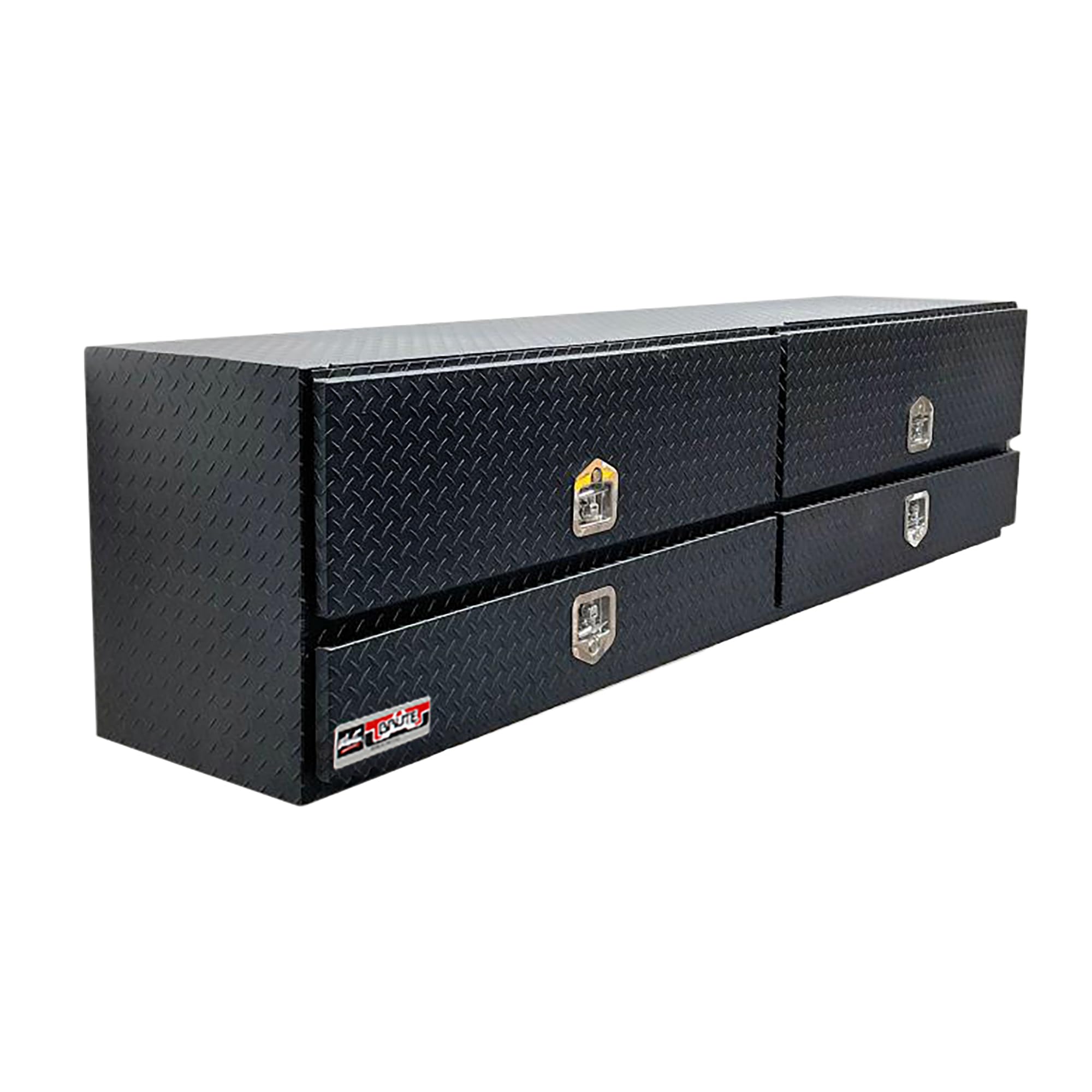 Westin 80-TB400-96D-BD-BT High Capacity Brute Stake Bed Contractor Tool Box with Base Drawers 96x20x24 in.