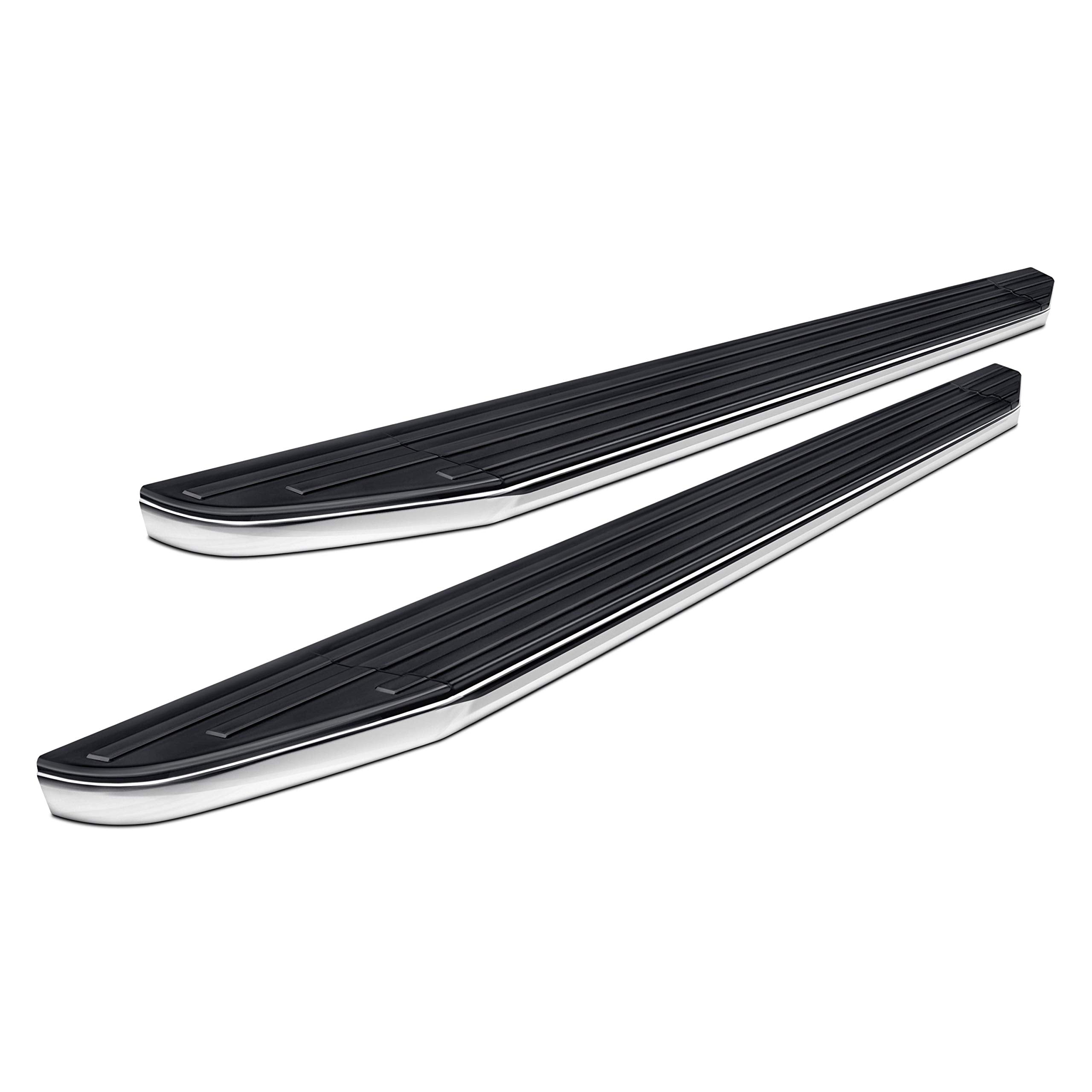 Premium Black Horse Running Boards Mega Cab Compatible with 10 Dodge Ram 2500