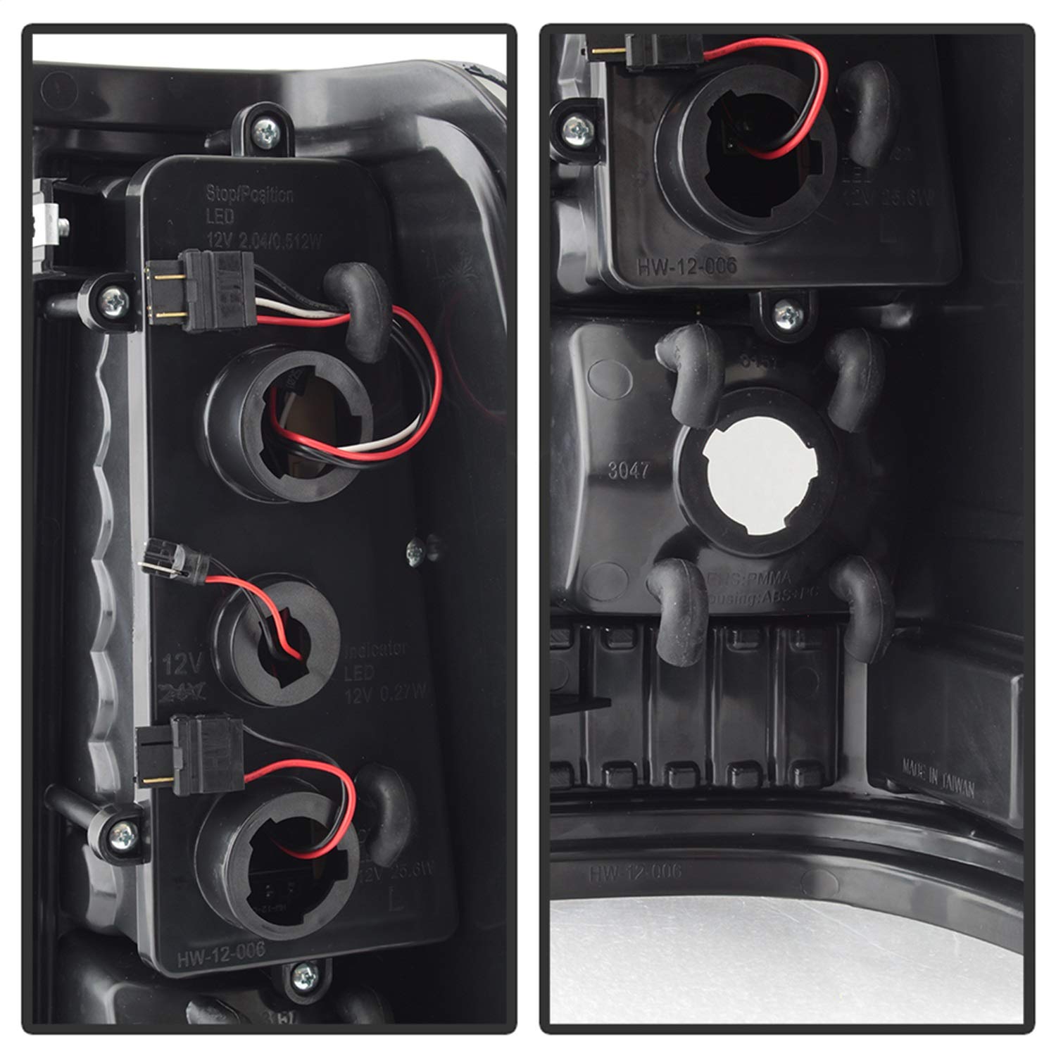 Tail Light Xtune ALT-ON-CS03-G2-LED-BSM, 1 Pack