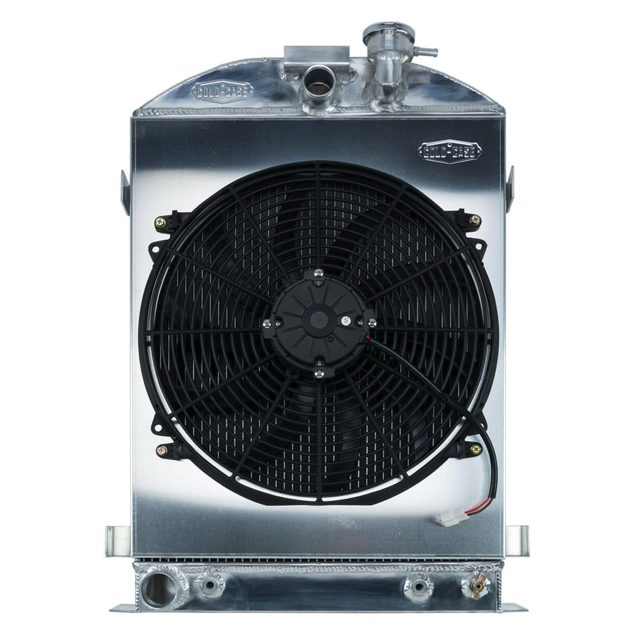 16 Inch Fan Kit And 27 Inch Aluminum Performance Radiator Cold Case Radiators