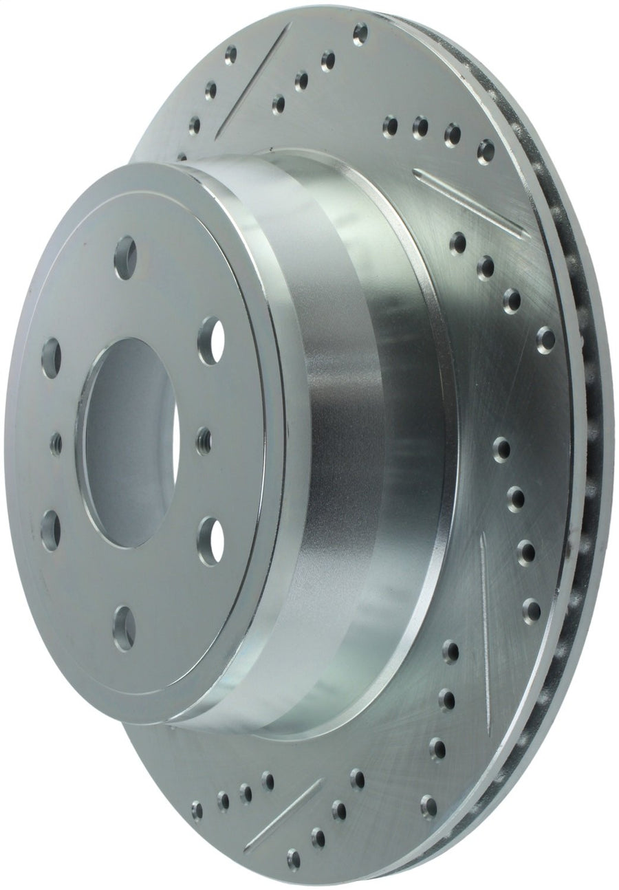 StopTech 227.66065R Brake Rotor Select Sport Drilled and Slotted; Rear Right