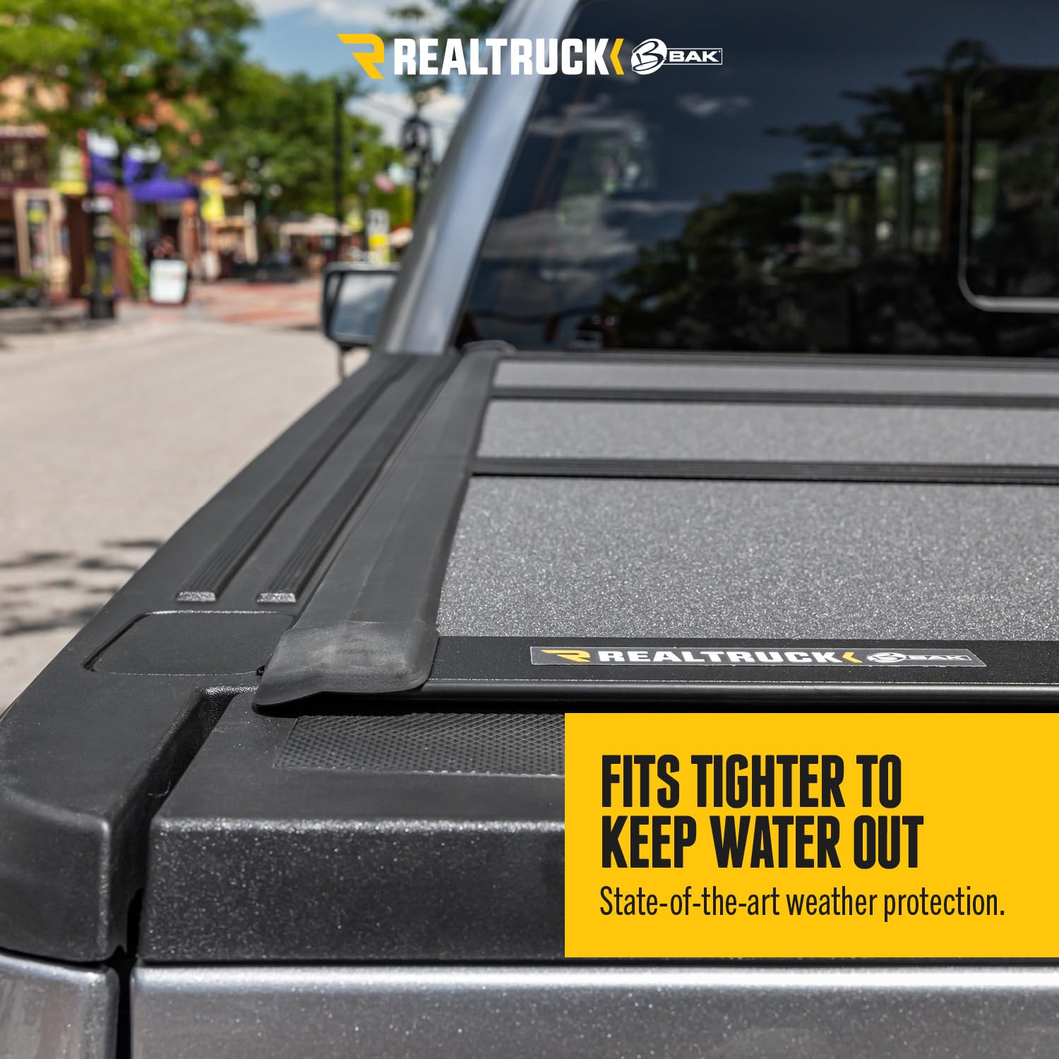 BAK BAKFlip MX4 Hard Folding Truck Bed Tonneau Cover | RealTruck 448330 | Fits 2017-2026 Ford F-250/350 Super Duty 6' 10" Bed (81.9")