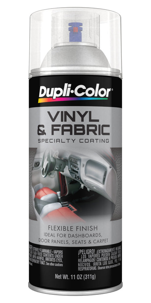 Vinyl and Fabric Coating Spray Paint Dupli-Color - Gloss Clear - 11 oz Aerosol Can