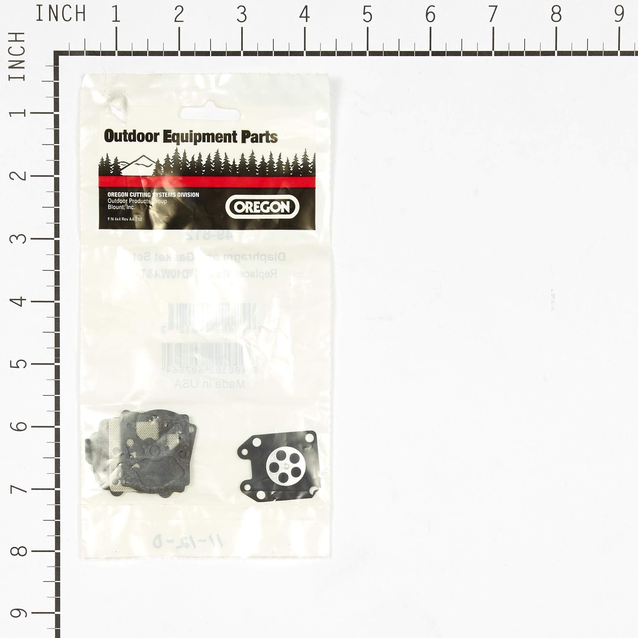 49-812 Oregon Diaphragm & Gasket Kit Lawn Mower Replacement Part