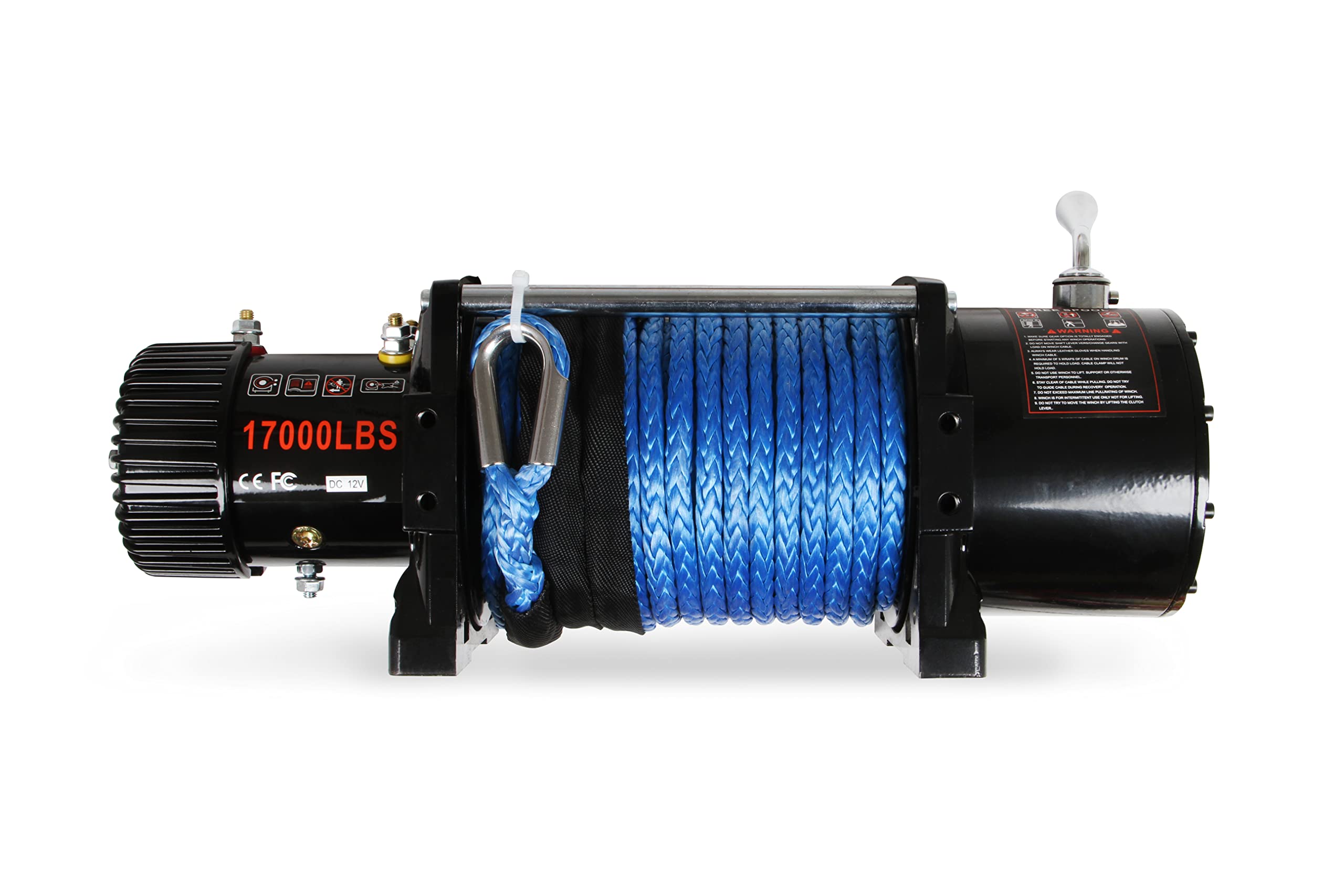 Off-Road Anvil 17011AOR: 12V Winch, 17000 Lbs - Rope, Multi