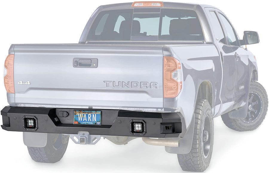 Ascent WARN 100360 Rear Bumper, Fits: Toyota Tundra Trucks (2014-2021)