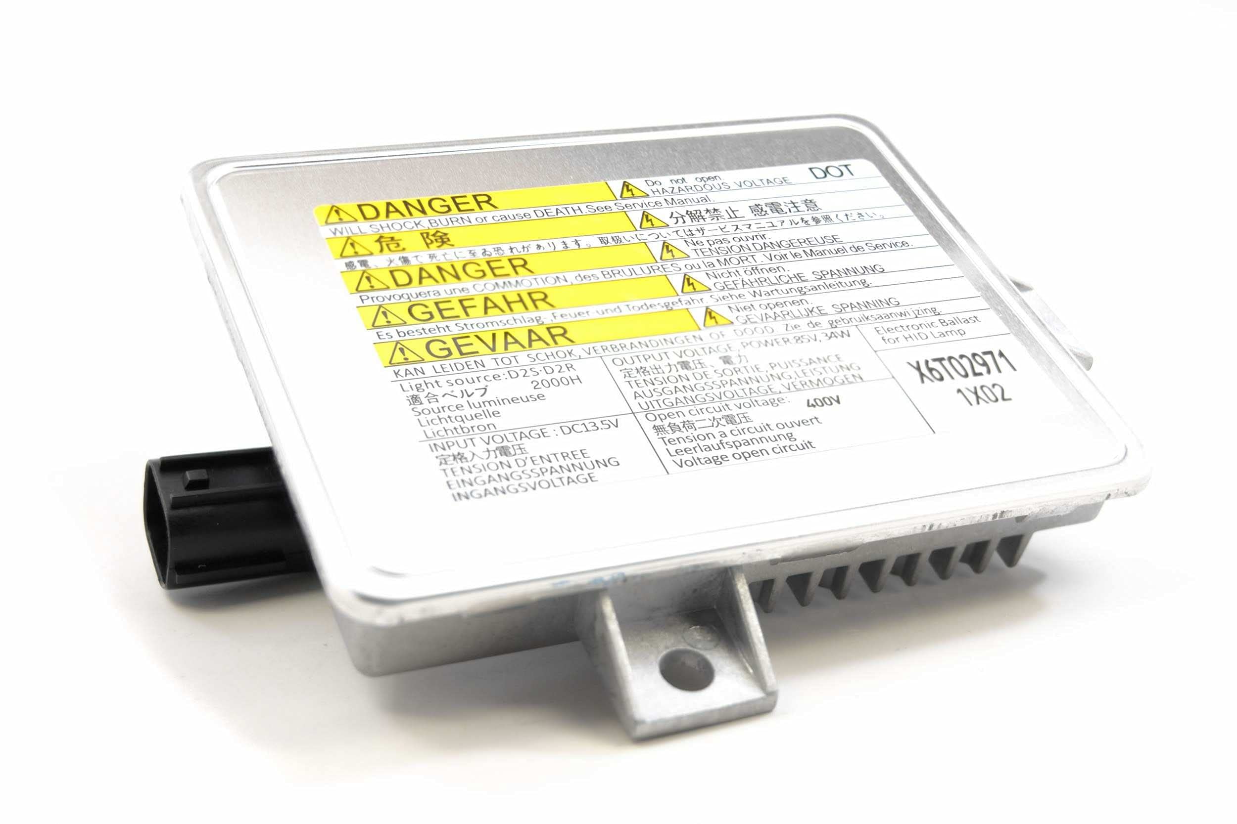 Hella Ballast OE Replacement, Fits Honda & Acura Part Number(s), X6T02981, W3T11371, W3T10471, W3T15671, D391510H3, 33119-S0K-A10, Direct Plug and Play Replacement for Factory HID (1x BL222)