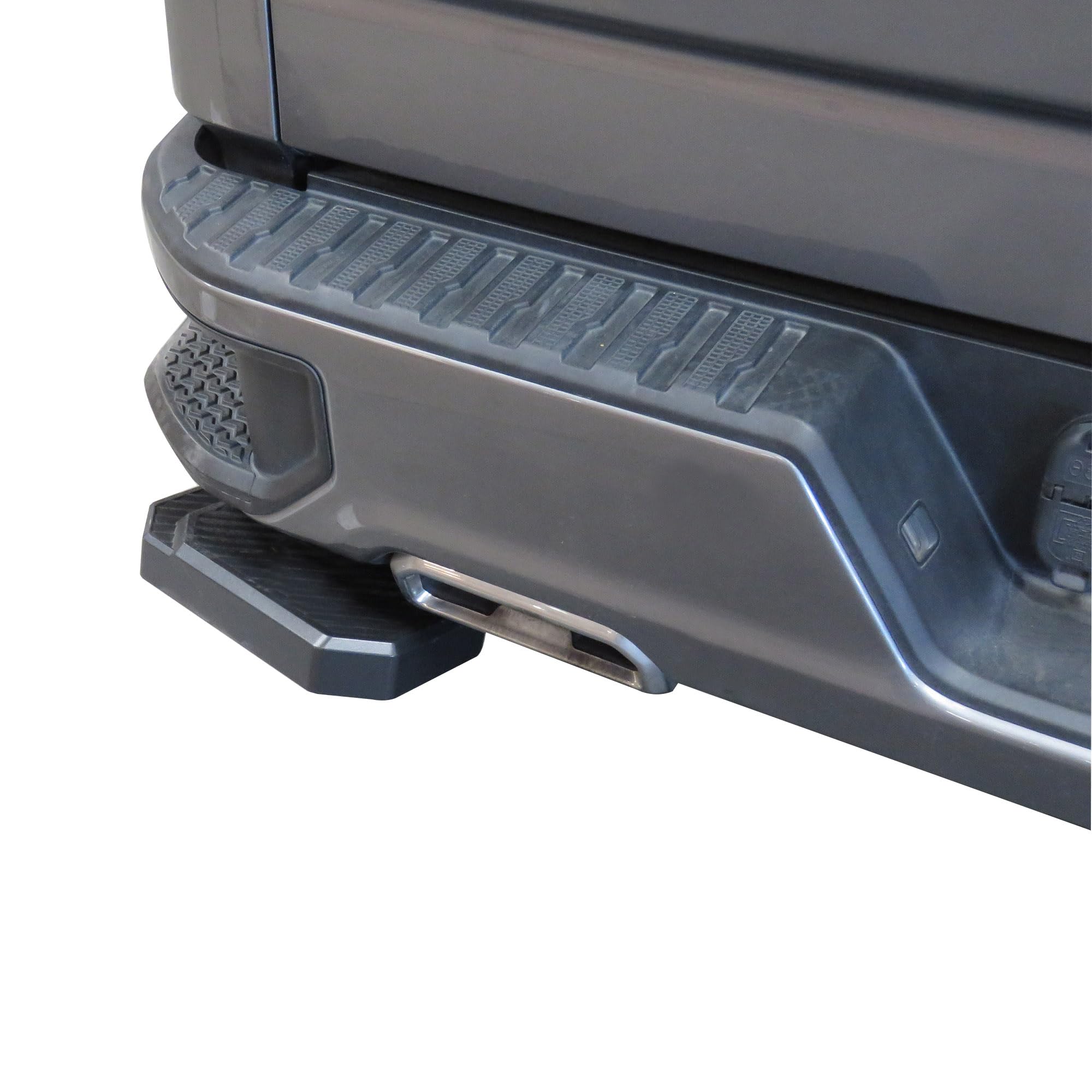 Retractable Black Horse Truck Bed Corner Step Compatible with 2019-2024 Chevrolet Silverado 1500 |2019-2024 GMC Sierra 1500 -TBCGM19